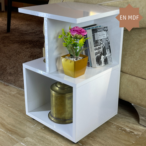 Table de chevet TURRA – blanc