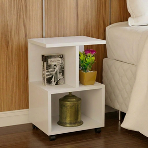 Table de chevet moderne tro 42 x 40 cm en MDF